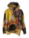 【中古】Supreme◆22AW/fire zip up hooded sweatshirt/ジップパーカー/L/コットン/マルチカラー//【メンズウェア】