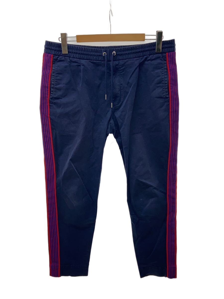 MONCLER◆ボトム/50/ポリエステル/NVY/E10911143590/PANTALONE SPORTIVO/色褪せ有//
