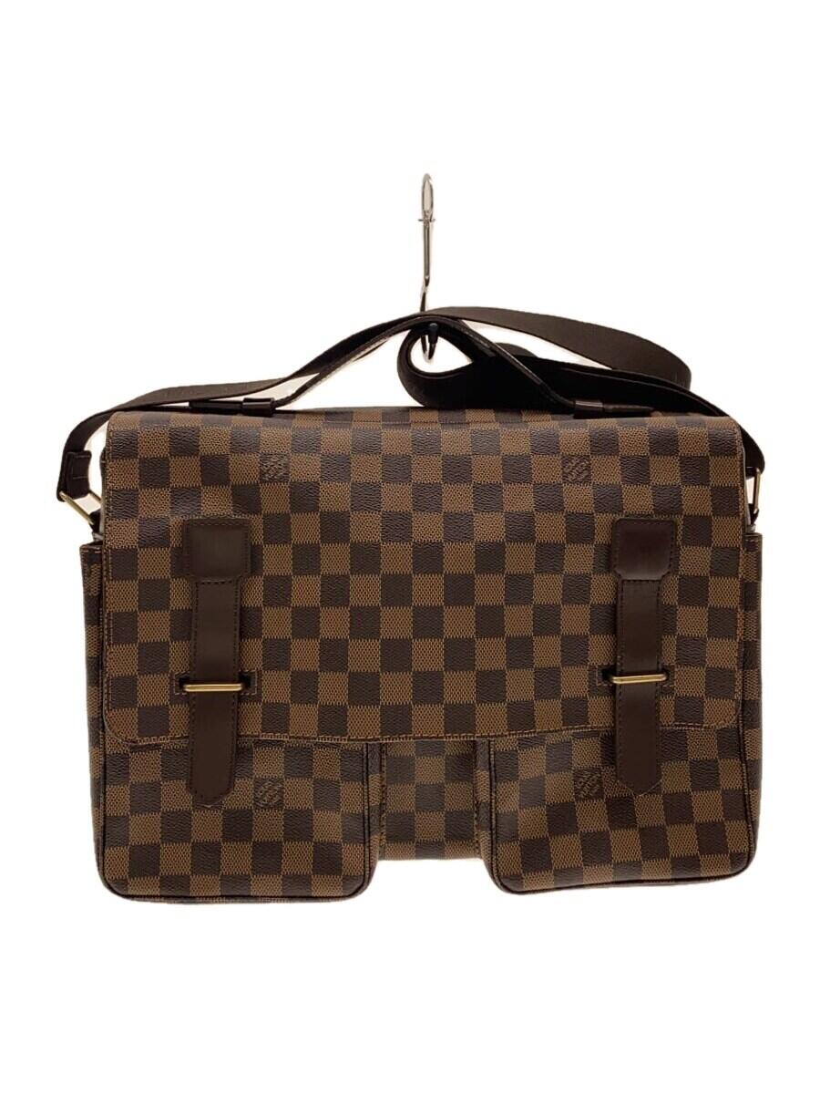 【中古】LOUIS VUITTON◆ショルダーバッグ/PVC/ブラウン/総柄/N42270/ルイヴィトン【バッグ】
