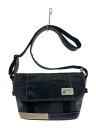 【中古】MOUSTACHE◆ショルダーバッグ/--/BLK【バッグ】