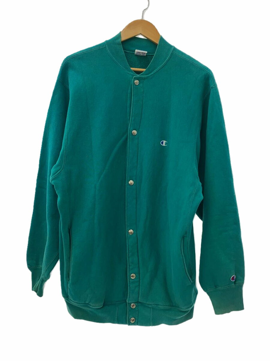 【中古】Champion◆ジャケット/XL/コットン/GRN【メンズウェア】