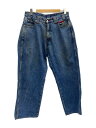 【中古】SUW(SUW WEAR)◆バギーパンツ/M/コットン/IDG/USA製/汚れ有【メンズウェア】