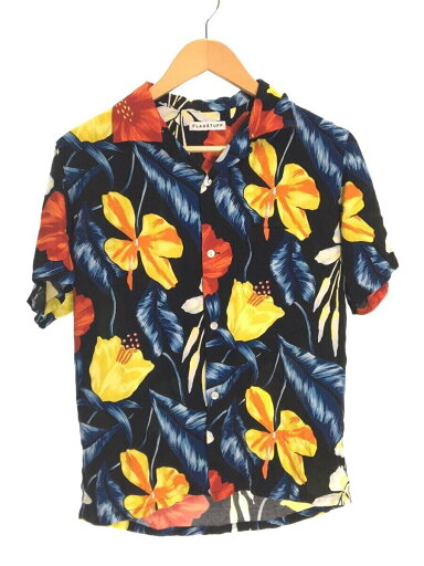【中古】F-LAGSTUF-F◆アロハシャツ/S/レーヨン/2017SS-FS-14//【メンズウェア】 【中古】F-LAGSTUF-F◆アロハシャツ/S/レーヨン/2017SS-FS-14//【メンズウェア】