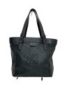 【中古】LOEWE◆フスタ/トートバッグ/レザー/ブラック/316.27.G46【バッグ】