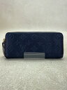 【中古】LOUIS VUITTON◆ポルト・フォイユ・クレマンス_モノグラム・アンプラント_NVY/レザー/NVY/レディース【服飾雑貨他】(4)