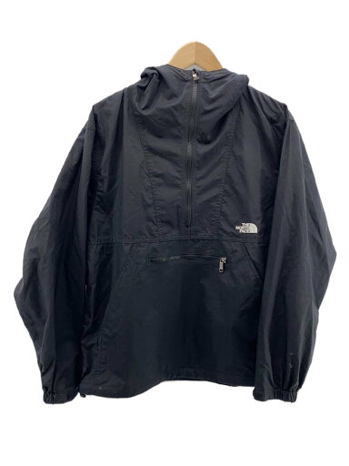 【中古】THE NORTH FACE◆COMPACT ANORAK_コンパクトアノラック/M/ナイロン/BLK【メンズウェア】 【中古】THE NORTH FACE◆COMPACT ANORAK_コンパクトアノラック/M/ナイロン/BLK【メンズウェア】
