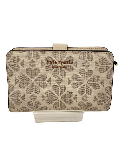 【中古】kate spade new york◆2つ折り財布/--/CRM/花柄/レディース【服飾雑貨他】 【中古】kate spade new york◆2つ折り財布/--/CRM/花柄/レディース【服飾雑貨他】