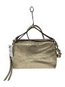 【中古】GIANNI CHIARINI◆ショルダーバッグ/擦れ有/GLD【バッグ】(4)
