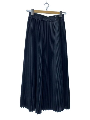 【中古】HYKE◆ロングスカート/2/ポリエステル/BLK/無地/222-1412922AW/PLEATED SKIRT【レディースウェア】 【中古】HYKE◆ロングスカート/2/ポリエステル/BLK/無地/222-1412922AW/PLEATED SKIRT【レディースウェア】