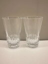【中古】Baccarat◆ペアグラス/CLR/ジャパン ティアラ【キッチン用品】