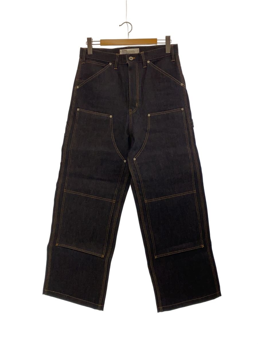 【中古】DAIRIKU◆Rigid Painter Denim Wide Pants ボトム/28/デニム/IDG/25AW RD3//【メンズウェア】