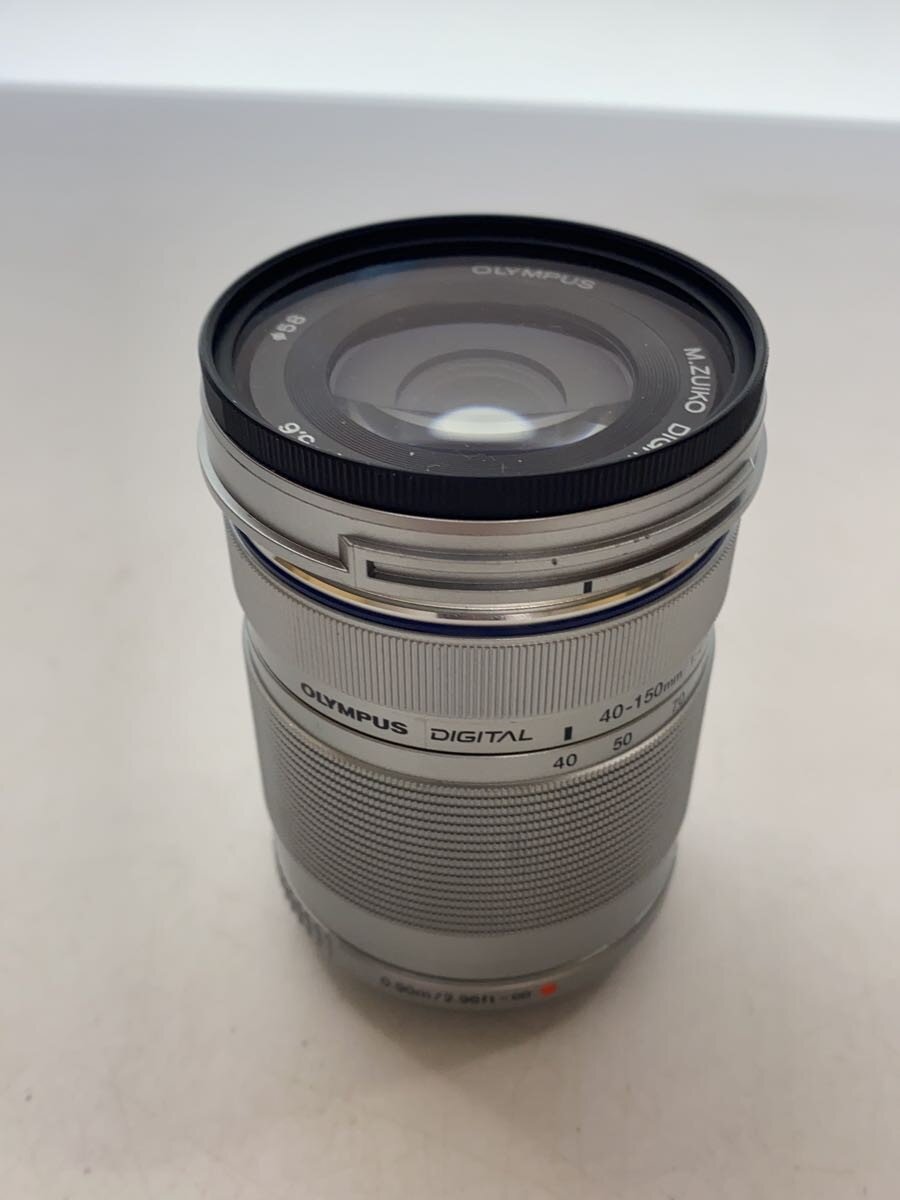 【中古】OM SYSTEM(OLYMPUS)◆レンズ M.ZUIKO DIGITAL ED 40-150mm F4.0-5.6 R [シルバー]//【カメラ】