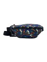 【中古】MARCELO BURLON COUNTY OF MILAN◆ウエストバッグ/--/NVY/総柄【バッグ】