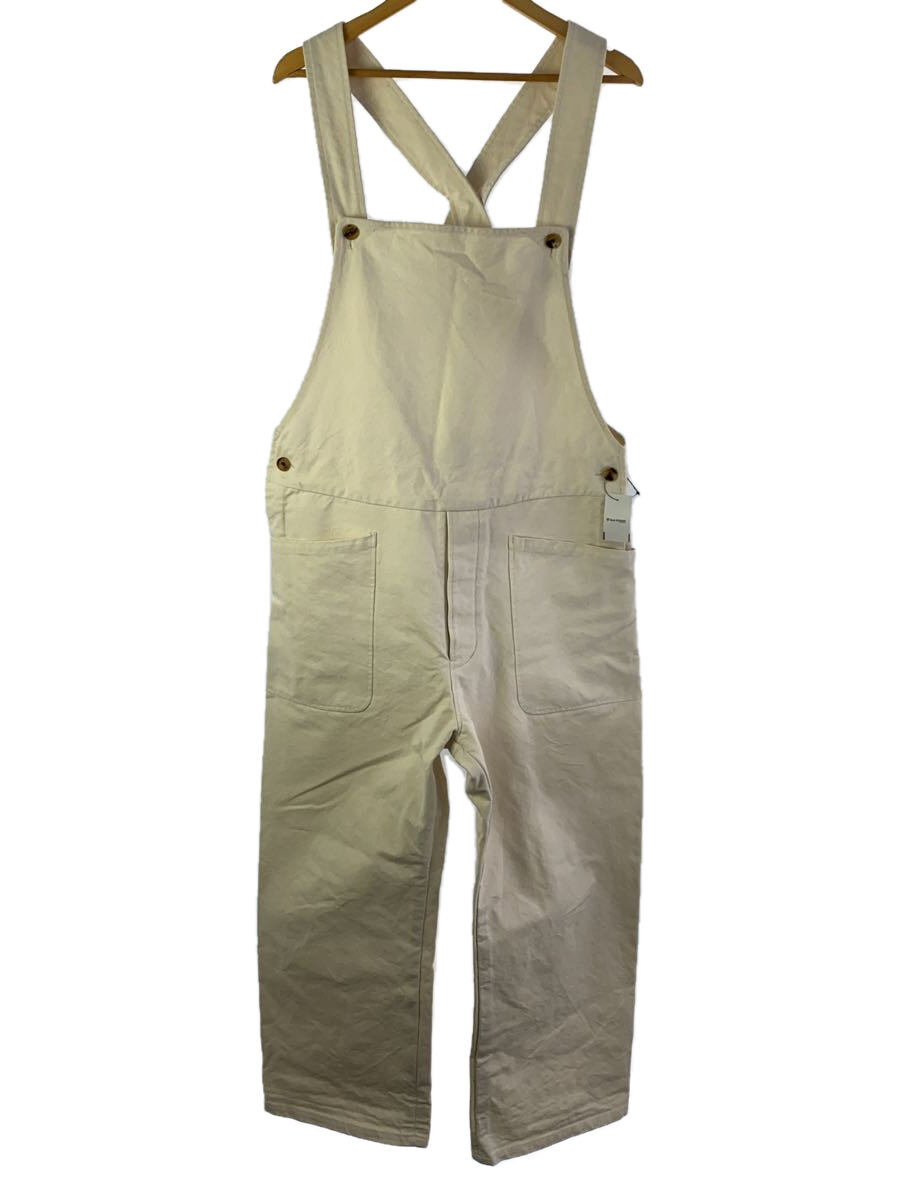 【中古】YAECA◆オーバーオール/M/コットン/CRM/無地/40619【メンズウェア】