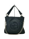 【中古】GUCCI◆ブロンディスモールトートバッグ/レザー/BLK/7...(4)