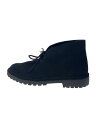 【中古】Clarks◆デザートブーツ/42/BLK/スウェード【シューズ】(4)
