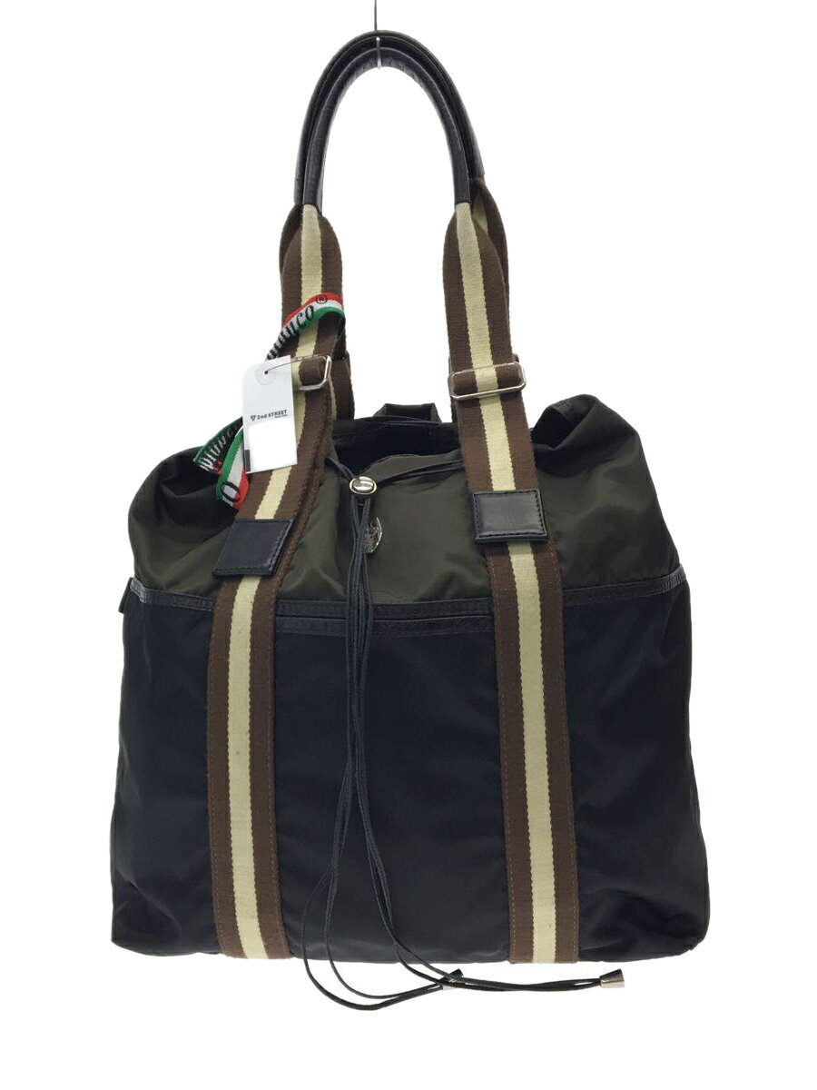 【中古】Orobianco◆トートバッグ/--/BLK【バッグ】