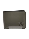 【中古】LOUIS VUITTON◆2つ折り財布/レザー/GRY/レディース/M81026/ルイヴィトン//【服飾雑貨他】(4)