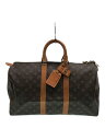 【中古】LOUIS VUITTON◆キーボル45/ボストンバッグ/M41428/--/BRW/モノグラム/【バッグ】