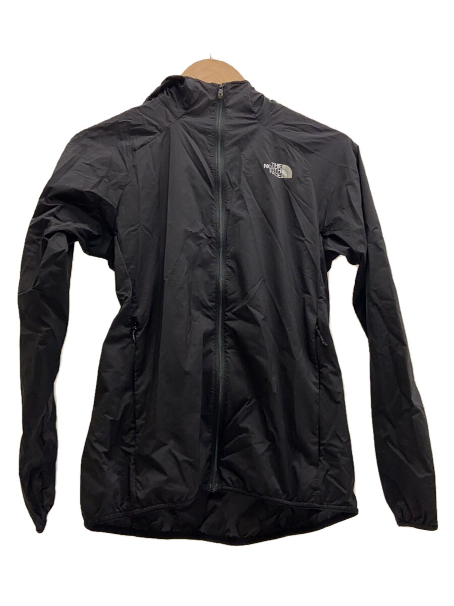 【中古】THE NORTH FACE◆SWALLOWTAIL VENT HOODIE_スワローテイルベントフーディ/M/ナイロン/BLK【レディースウェア】