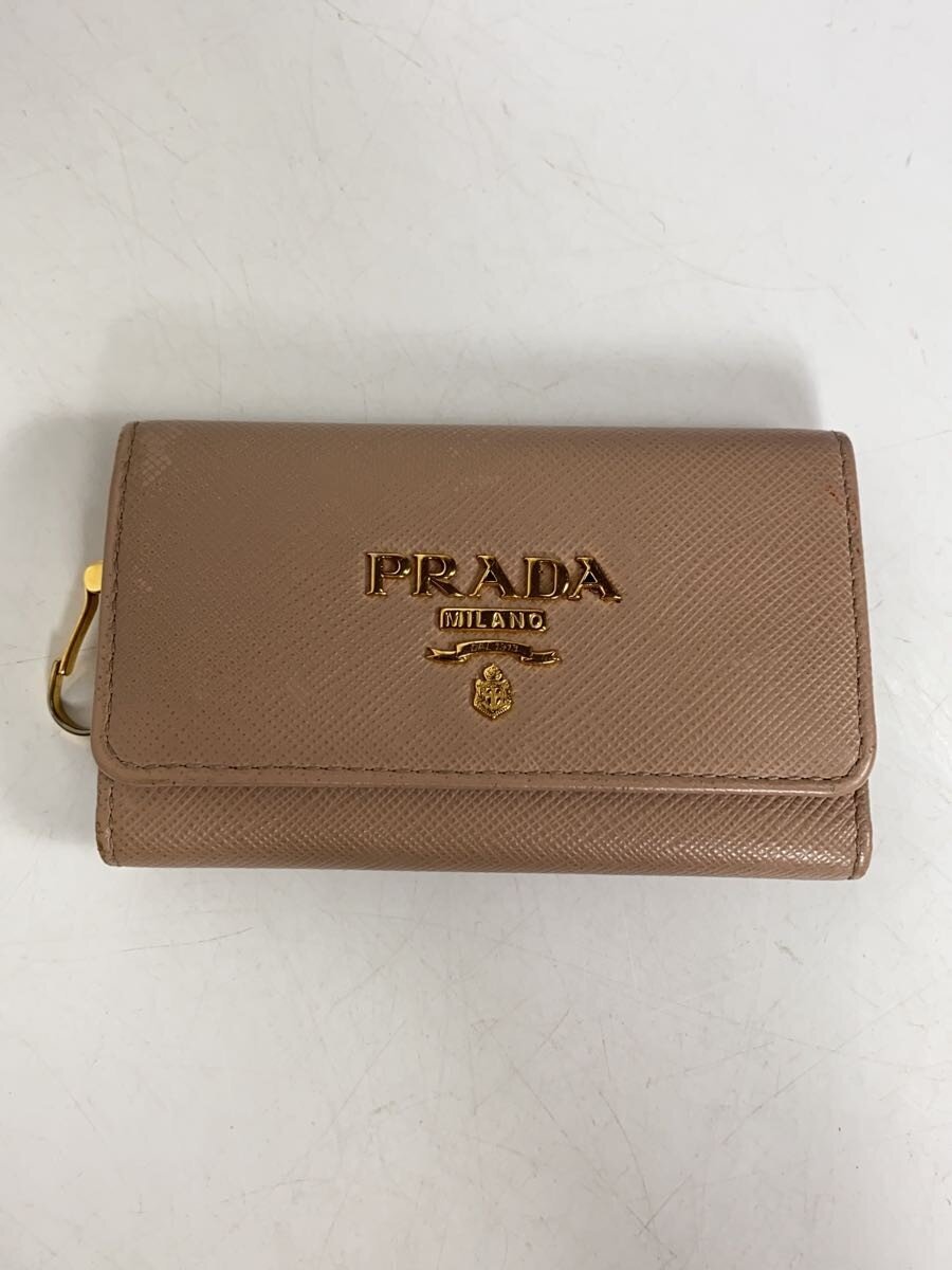 【中古】PRADA◆キーケース/--/PNK/レディース【服飾雑貨他】