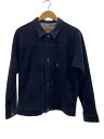 【中古】STANDARD CALIFORNIA◆SD Leather Jacket S996/ブルゾン/40/山羊革/NVY/無地/S996WW//【メンズウェ...