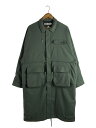 【中古】HIGH-GATE◆コート/2/ポリエステル/GRN/20HG-AW04【メンズウェア】