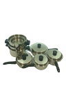 【中古】Amway◆クィーンクックウェア 21ピースセット/11点以上/SLV【キッチン用品】