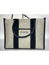 【中古】BALENCIAGA◆スモールトートバッグ/キャンバス/WHT/671402【バッグ】