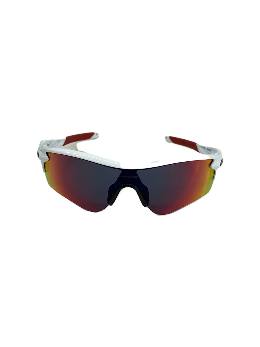 【中古】OAKLEY◆RADARLOCK/サングラス/スポーツグラス/プラスチック/WHT/メンズ/009206-10【服飾雑貨他】