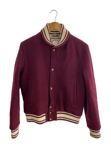 【中古】BROOKS BROTHERS◆スタジャン/ブルゾン/S/ウール/BRD【メンズウェア】 【中古】BROOKS BROTHERS◆スタジャン/ブルゾン/S/ウール/BRD【メンズウェア】