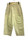 【中古】Traditional Weatherwear◆ボトム/S/コットン/IVO/無地/G222CIFPT0228CV【メンズウェア】(4)