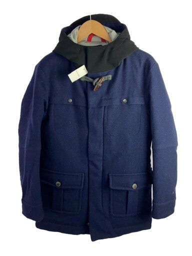 【中古】PEUTEREY◆コート/S/ウール/NVY/CS01-P-180【メンズウェア】 【中古】PEUTEREY◆コート/S/ウール/NVY/CS01-P-180【メンズウェア】