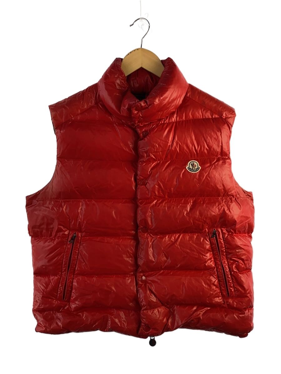 楽天市場】MONCLER ダウンベスト レッド（メンズファッション）の通販