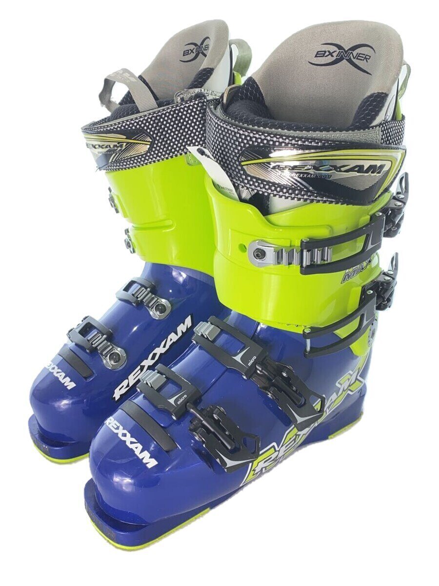 【中古】REXXAM◆スキーブーツ/25cm/YLW/アダルト【スポーツ】