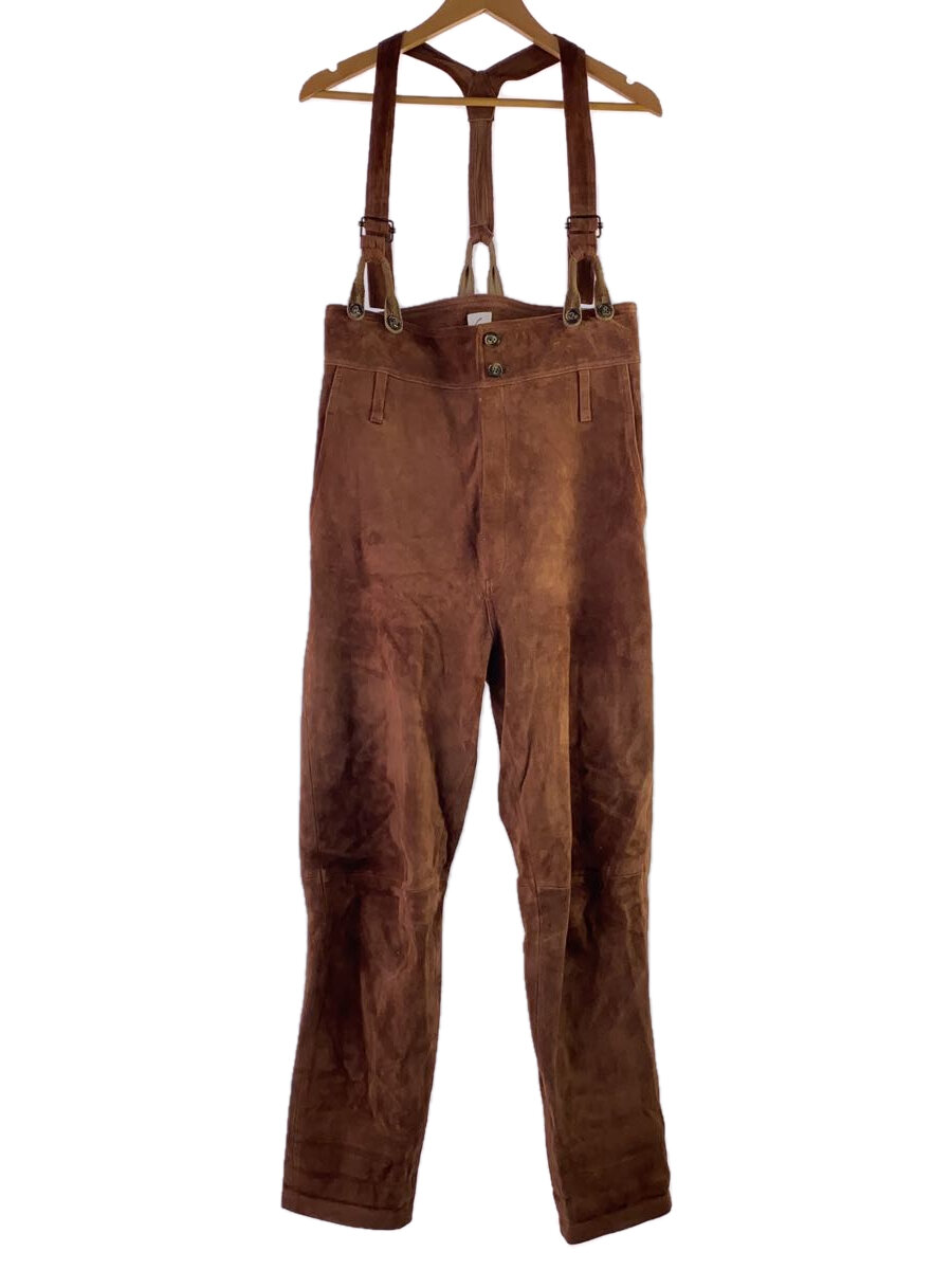 【中古】BEAUTY&YOUTH UNITED ARROWS◆オールインワン/38/レザー/BRW/無地/8626-199-0058【レディースウェア】
