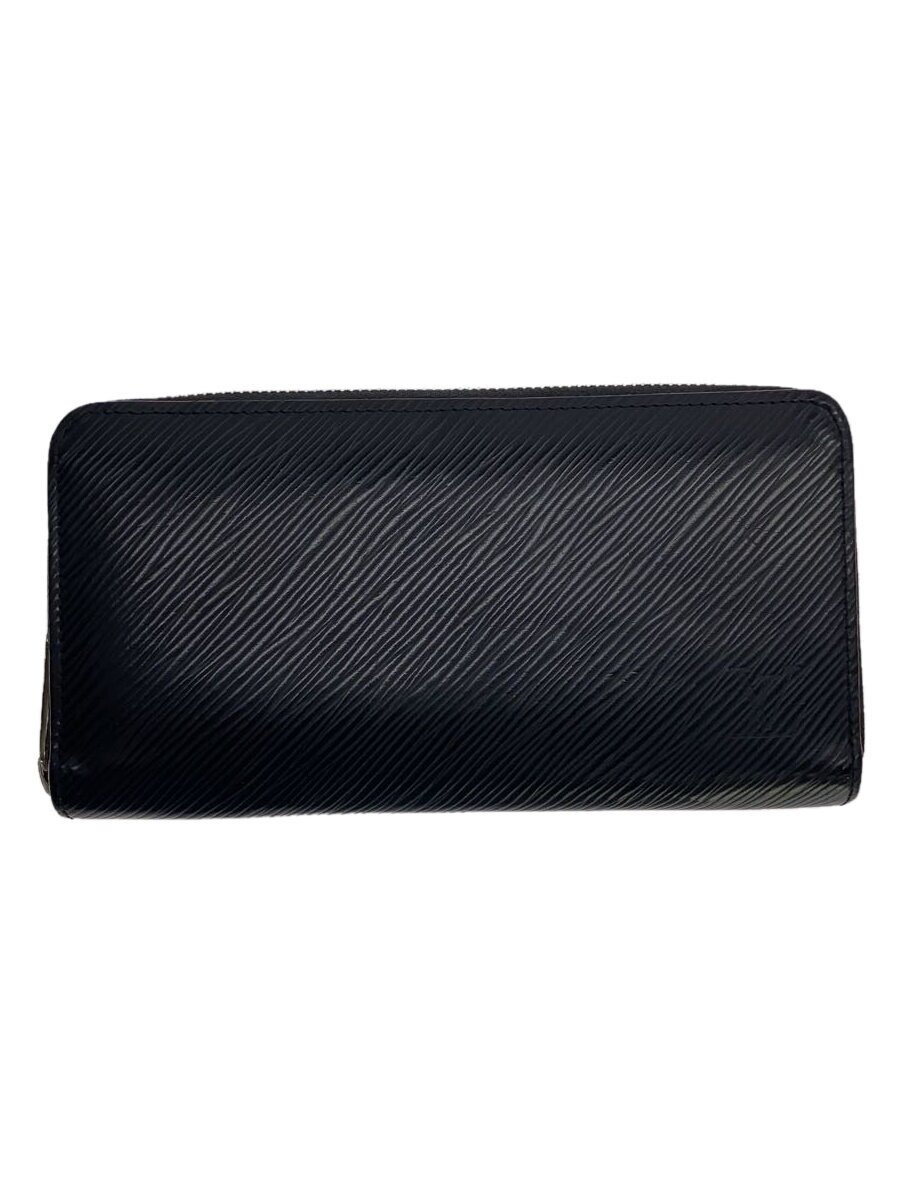 【中古】LOUIS VUITTON◆ジッピー・ウォレット_エピ_BLK/牛革/BLK/メンズ【服飾雑貨他】