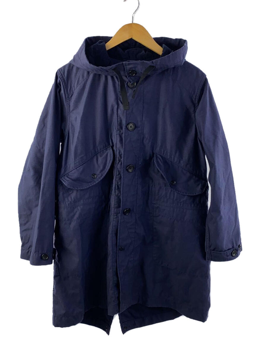 【中古】FWK by ENGINEERED GARMENTS◆モッズコート/1/コットン/BLU/無地/ハイランドパーカー【メンズウェア】