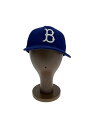 【中古】NEW ERA◆キャップ/--/コットン/BLU/メンズ【服飾雑貨他】