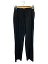 【中古】TOMWOOD◆ボトム/36/ウール/BLK/無地【レディースウェア】