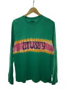 【中古】STUSSY◆長袖Tシャツ/S/コットン/グリーン/プリント【レディースウェア】(4)