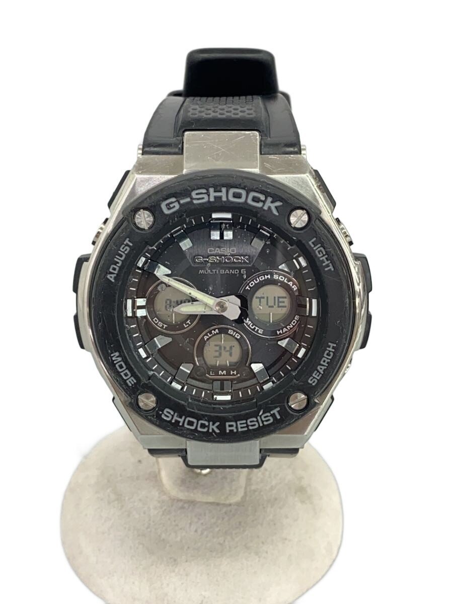 【ブランド】CASIO 【ブランドカナ】カシオ 【型番】 【程度】C 【サイズ】 【メインカラー】ブラック 【素材・生地】ラバー 【キーワード】　　 2025/08/11 セカンドストリート福山神辺店【4441】【中古】CASIO◆ソーラー腕時計・G-SHOCK/デジアナ/ラバー ブランド CASIO 型番 カラー ブラック 柄 素材・生地 ラバー>色・素材について サイズ >サイズ表示について 実寸（cm） 【腕時計】 ケース縦：5.5 / ケース横：5 / 文字盤縦：3.5 / 文字盤横：3.5 / ケースの厚さ：1.5 / バンド幅：2.1 / 手首周り：/ 【その他】 その他サイズ：/ 商品は　セカンドストリート福山神辺店の店頭にて販売しております。商品に関するお問合わせは、お電話(TEL:084-960-3601)にて、問合わせ番号：2344413161377をお伝えください。 配送方法やお支払い方法に関するお問い合わせは、サポートセンターまでご連絡をお願いします。 ※お電話の対応は営業時間内のみとなります。お問い合わせフォームでお問い合わせの際はご注文番号をご記入下さい この商品に関する出品店舗からのコメント 文字盤、ベゼルゴム部分キズ多数有