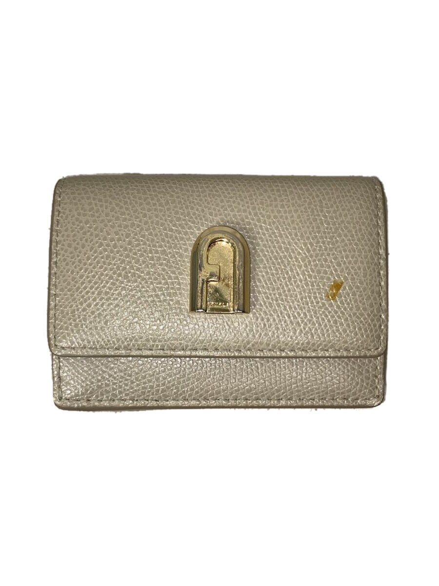 【中古】FURLA◆3つ折り財布/レザー/B