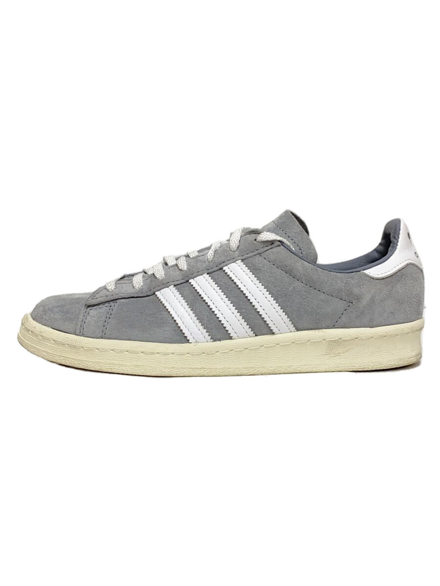 【中古】adidas◆ローカットスニーカー/24.5cm/GRY/スウェード/FX5439【シューズ】