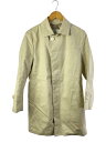 【中古】MACKINTOSH PHILOSOPHY◆ステンカラーコート/38/リネン/クリーム/無地/H1C12-712-40//【メンズウェア】