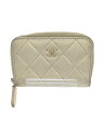 【中古】CHANEL◆マトラッセミニウォレット【服飾雑貨他】