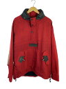 【中古】Timberland◆ナイロンジャケット/M/ポリエステル/RED【メンズウェア】