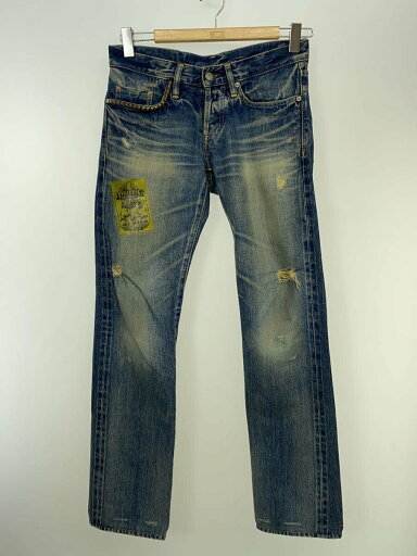 【中古】HYSTERIC GLAMOUR◆ボトム/28/コットン/IDG/無地【メンズウェア】 【中古】HYSTERIC GLAMOUR◆ボトム/28/コットン/IDG/無地【メンズウェア】