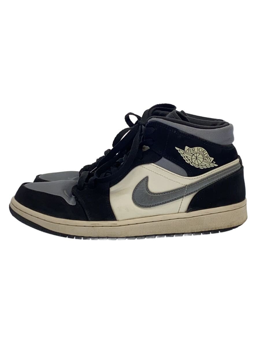 NIKE◆AIR JORDAN 1 MID SE/エアジョーダン 1 ミッド/ブラック/852542-011/27cm/B