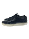 【中古】PRADA◆ローカットスニーカー/37.5/NVY/エナメル/3E6187【シューズ】